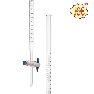 BURETTES WITH GLASS STOP COCK-B 